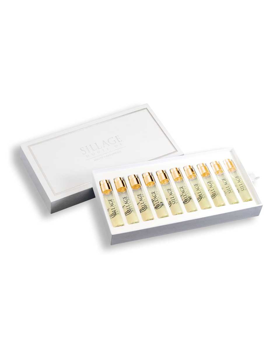 Travel Spray Refill Gold Box, Set of 10